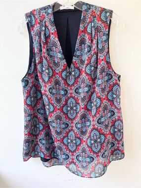 41 Hawthorn sleeveless blouse professional workwear